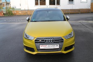 Audi gelb matt metallic 